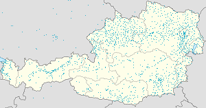 Karta mjesta Austrija s oznakama za svakog pristalicu