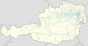 Kaart van Neder-Oostenrijk met markeringen voor elke ondertekenaar
