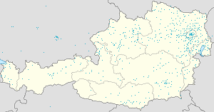 Zemljevid Dunaj z oznakami za vsakega navijača