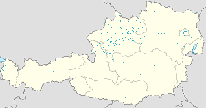 Karta över Ebensee med taggar för varje stödjare