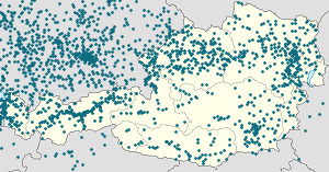Latvijas karte Tirole ar atzīmēm katram atbalstītājam 