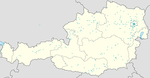 Map of Austria with markings for the individual supporters