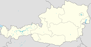 Карта на Инсбрук с маркери за всеки поддръжник