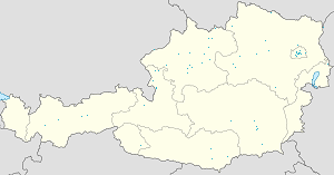Map of Austria with markings for the individual supporters
