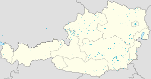 Map of Austria with markings for the individual supporters