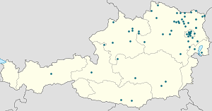 Karte von Österreich mit Markierungen für die einzelnen Unterstützenden
