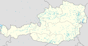 Karte von Österreich mit Markierungen für die einzelnen Unterstützenden
