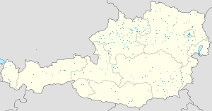 Harta localității Austria cu marcaje pentru susținătorii individuali
