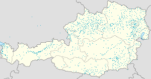 Map of Austria with markings for the individual supporters