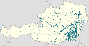 Շտիրիա-ի քարտեզ՝ յուրաքանչյուր կողմնակիցի նշիչներով