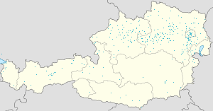 Map of Austria with markings for the individual supporters