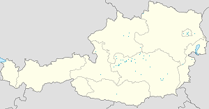 Map of Liezen District with markings for the individual supporters