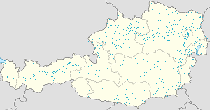 Map of Austria with markings for the individual supporters