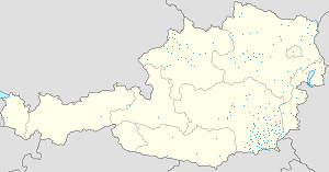 Latvijas karte Austrija ar atzīmēm katram atbalstītājam 