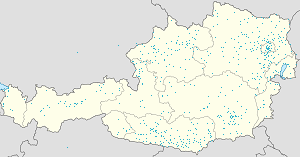 Map of Spittal an der Drau District with markings for the individual supporters