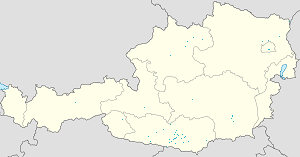 Mapa de Feldkirchen in Kärnten com marcações de cada apoiante
