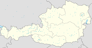 Map of Austria with markings for the individual supporters