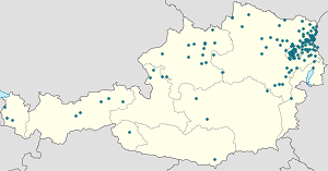 Mappa di Austria con ogni sostenitore 