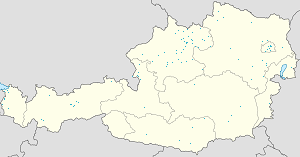 Map of Austria with markings for the individual supporters