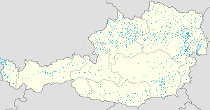 Kaart van Oostenrijk met markeringen voor elke ondertekenaar