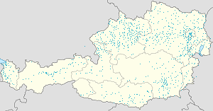 Map of Austria with markings for the individual supporters