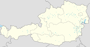 Mapa Austria z zaznaczonymi osobami wspierającymi