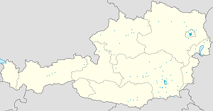 Map of Austria with markings for the individual supporters