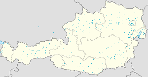 Map of Vienna with markings for the individual supporters