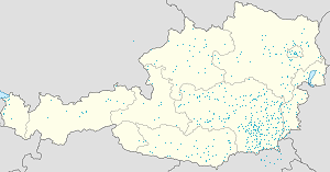 Mapa Styria ze znacznikami dla każdego kibica