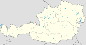 Karte von St. Georgen im Attergau mit Markierungen für die einzelnen Unterstützenden