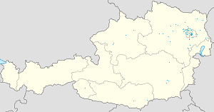 Map of Sankt Andrä-Wördern with markings for the individual supporters