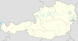 Map of Austria with markings for the individual supporters