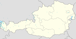 Map of Austria with markings for the individual supporters