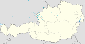 Map of Upper Austria with markings for the individual supporters