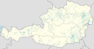 Map of Austria with markings for the individual supporters