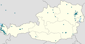 Map of Tschagguns with markings for the individual supporters