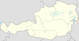 Map of Amstetten with markings for the individual supporters