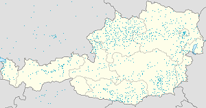 Map of Austria with markings for the individual supporters
