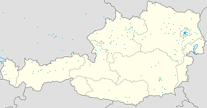 Карта Верхняя Австрия с тегами для каждого сторонника