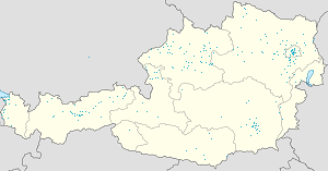 Map of Austria with markings for the individual supporters