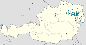 Gemeinde Pressbaum žemėlapis su individualių rėmėjų žymėjimais