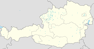 Map of Austria with markings for the individual supporters