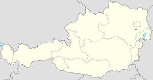Carte des Autriche avec des marqueurs pour chaque supporter