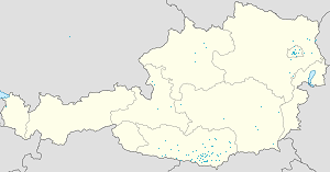 Map of Ferlach with markings for the individual supporters