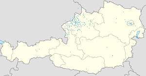 Kaart Bezirk Ried im Innkreis iga toetaja sildiga