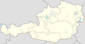 Карта на Горна Австрия с етикети за всеки привърженик