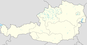 Map of Austria with markings for the individual supporters
