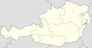 Karte von Bezirk Gänserndorf mit Markierungen für die einzelnen Unterstützenden