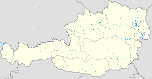 Mapa Austria z zaznaczonymi osobami wspierającymi