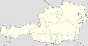 Mapa de Klagenfurt con etiquetas para cada partidario.